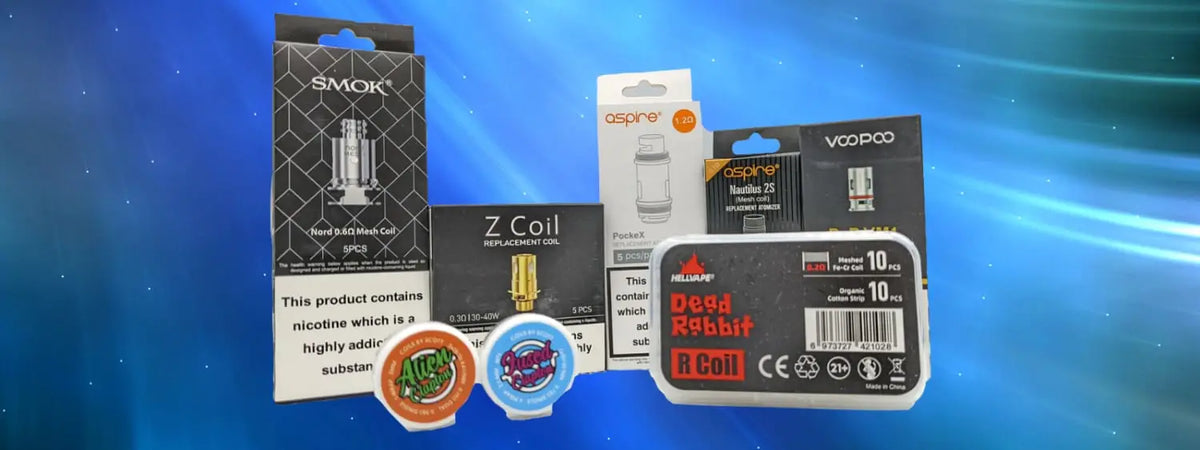 EcigZoo  Replacement E-cig Coils, Wicks, Parts - Fast Dispatch