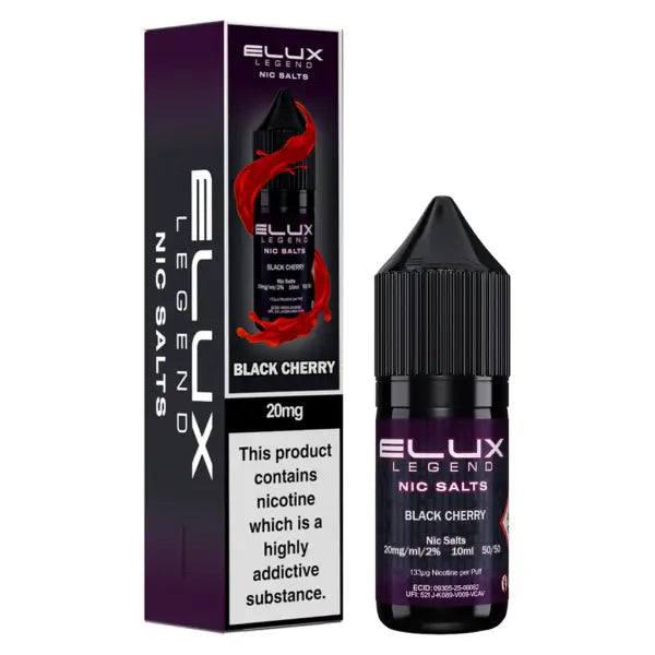 Black Cherry by Elux Legend E-liquid - Nic-Salt ELUX