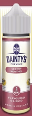 EcigZoo :Dainty's - Cherry Menthol 50ml Shortfill, 50ml, E-liquid - 0MG Shortfill