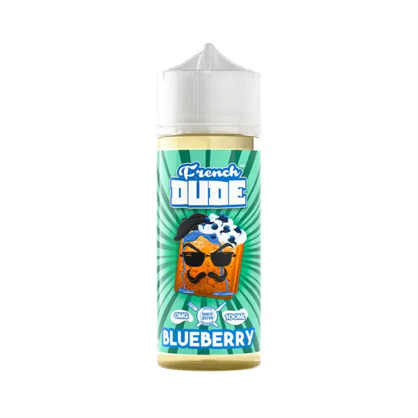 French Dude - Blueberry Shortfill E-liquid - Guest Eliquid