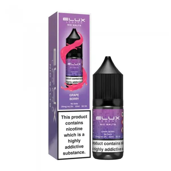 Grape Berry by Elux Legend E-liquid - Nic-Salt ELUX
