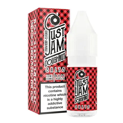 Just Jam Nic Salts - Strawberry Doughnut - E-liquid - Salt