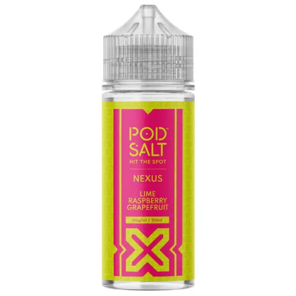 Lime Raspberry Grapefruit 100ml E-liquid - Pod Salt