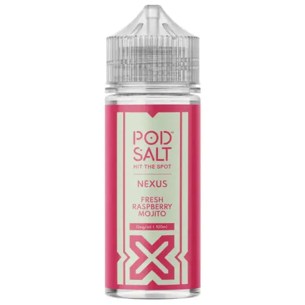 Raspberry Mojito 100ml E-liquid - Pod Salt