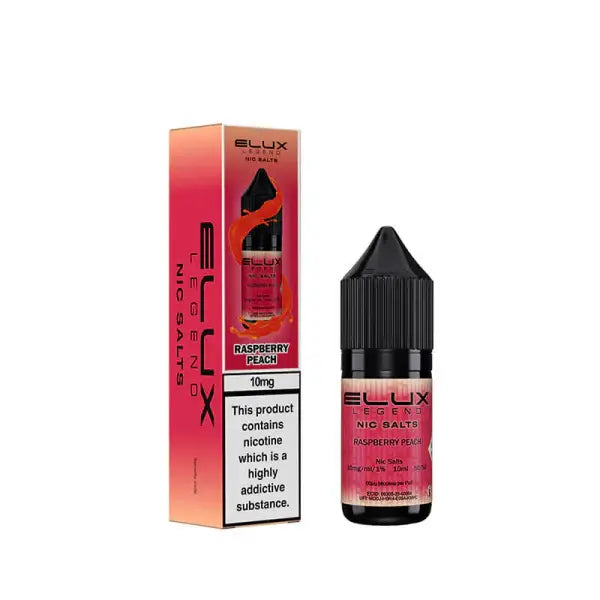 Raspberry Peach by Elux Legend E-liquid - Nic-Salt ELUX