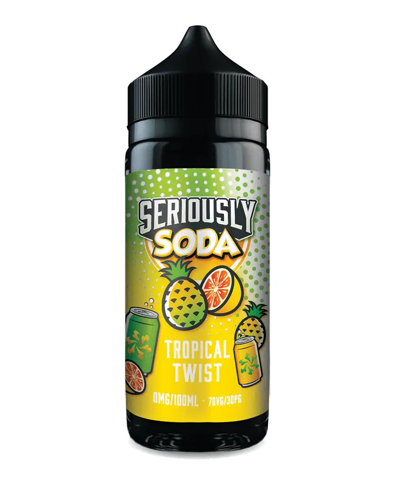 Doozy Vape Seriously Soda Tropical Twist Shortfill at ecigzoo