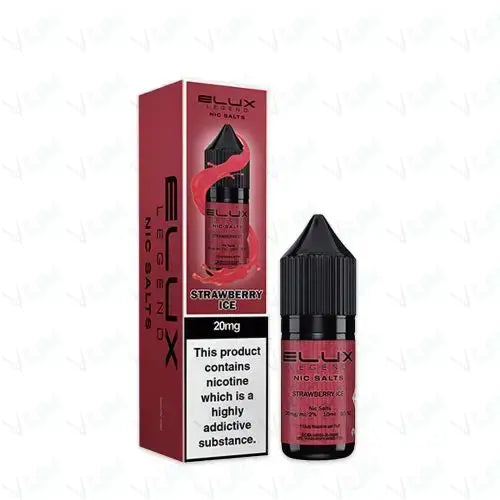 Strawberry Ice by Elux Legend E-liquid - Nic-Salt ELUX