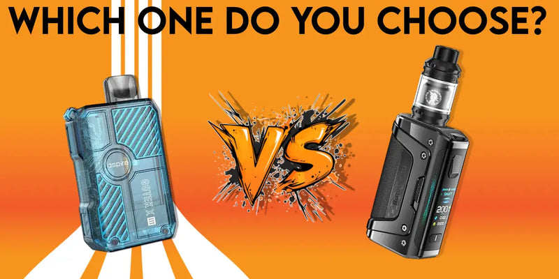 Vape Tanks vs Pod Systems: What’s the Difference