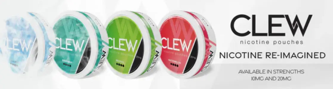 Clew Nicotine Pouch Range