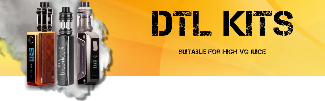DTL E-cig Kits - Direct to Lung