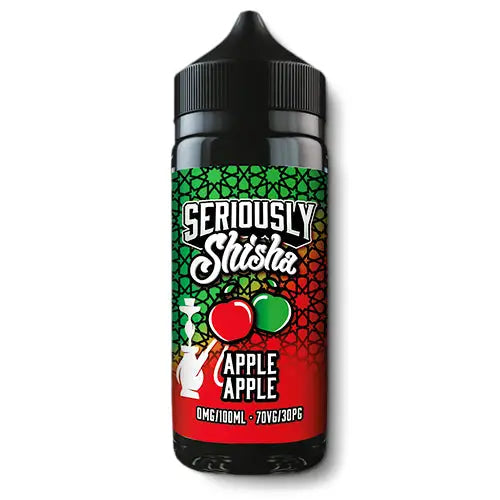 Apple 100ml Shortfill by Seriously Shisha E-liquid