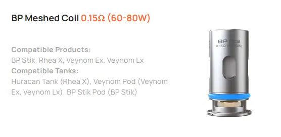Aspire BP Replacement Coils