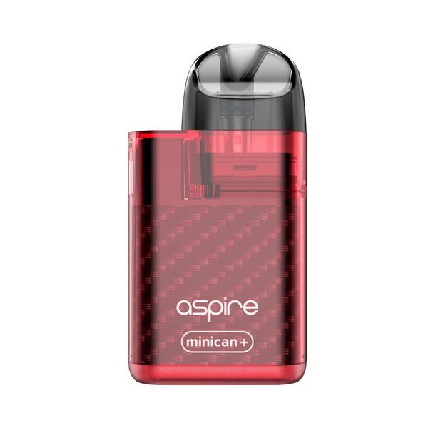 EcigZoo :Aspire Minican Plus Kit, Red, Pod Kits