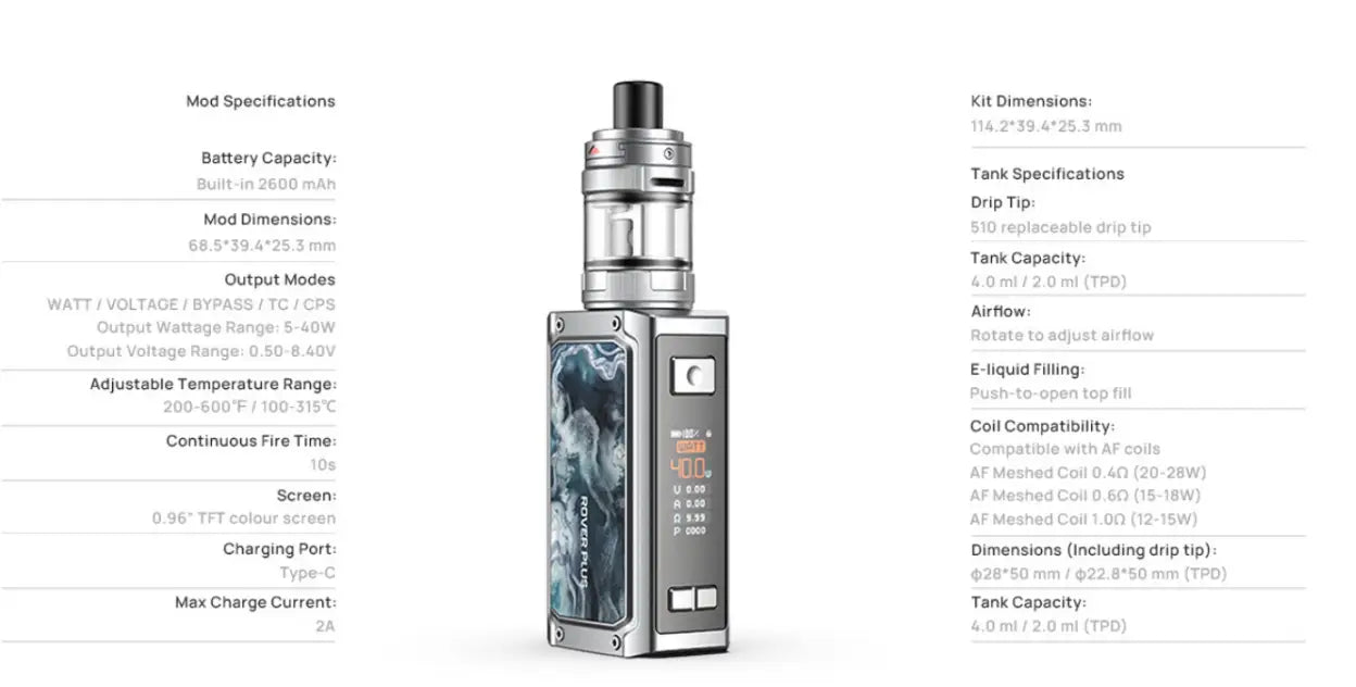 aspire rover plus vape Geekvape Wenax U Pod Kit Review - Do U Get Good Flavour? main image 1