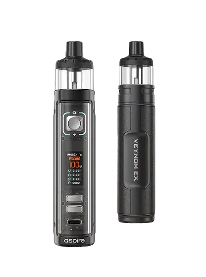 Aspire Veynom EX Kit - Black - Pod Kits