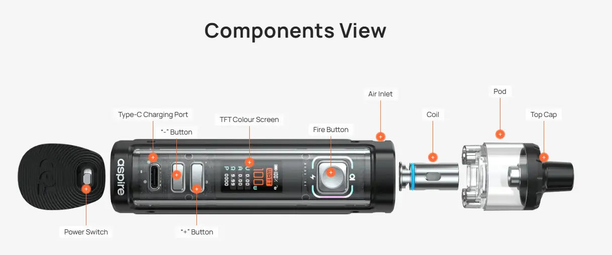 Aspire Veynom EX Kit - Pod Kits