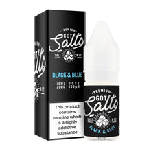 EcigZoo :Black & Blue, 20mg, 