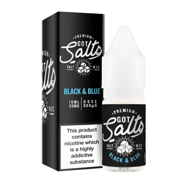 EcigZoo :Black & Blue, 20mg, 