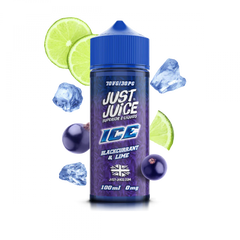 Blackcurrant and Lime Ice 100ml Shortfill by Just Juice -