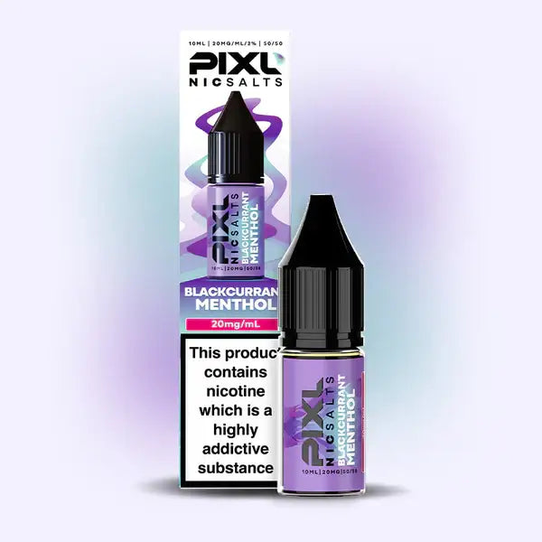 Blackcurrant Menthol - Nic Salt - By PIXL E-liquid