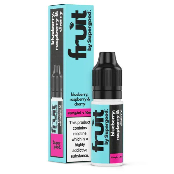 Blueberry Raspberry Cherry Nic Salt E-liquid by Supergood