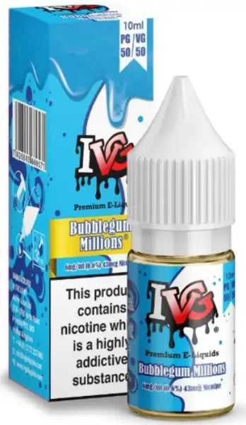 EcigZoo :IVG Bubblegum, 20mg, E-liquid - IVG Nic Salt