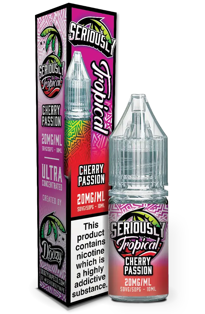 Cherry Passion by Seriously Tropical Nic Salt E-liquid