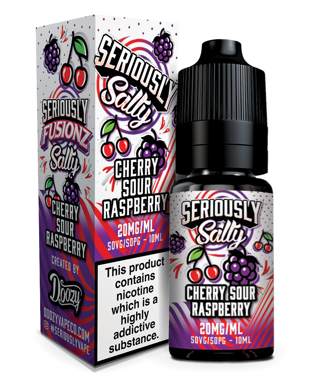 Cherry Sour Raspberry Nic-Salt by Seriously Fusionz -