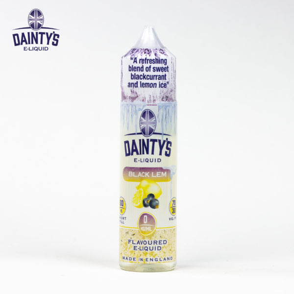 Dainty's ICE - Black Lem 50ml Shortfill E-liquid - Dainty 