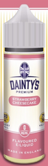 EcigZoo :Dainty's - Strawberry Cheesecake 50ml Shortfill, 50ml, E-liquid - 0MG Shortfill