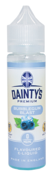 EcigZoo :Dainty's - Bubblegum Blast 50ml Shortfill, 50ml, E-liquid - 0MG Shortfill