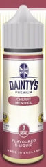 EcigZoo :Dainty's - Cherry Menthol 50ml Shortfill, 50ml, E-liquid - 0MG Shortfill