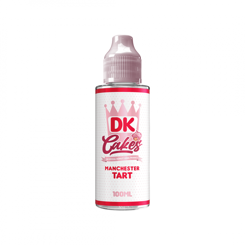 DK Cakes Manchester Tart 100ml Shortfill E-Liquid available at ecigzoo.