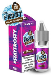 EcigZoo :Dr Frost 50/50 Range, Grape Ice / 6mg, 