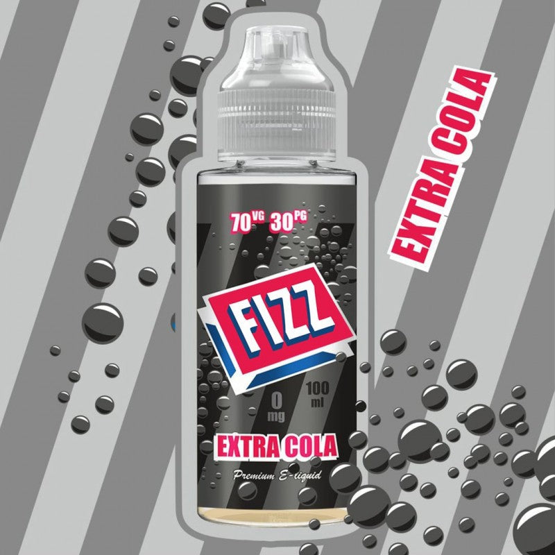 Extra Cola E-Liquid by Fizz in 100ml Shortfill