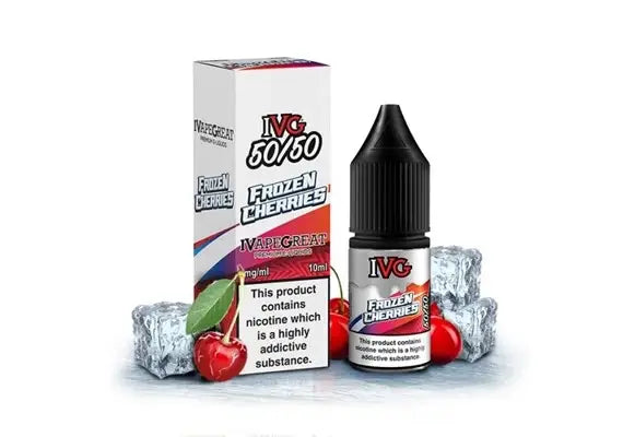 Frozen Cherries - E-liquid - IVG 50/50 Range