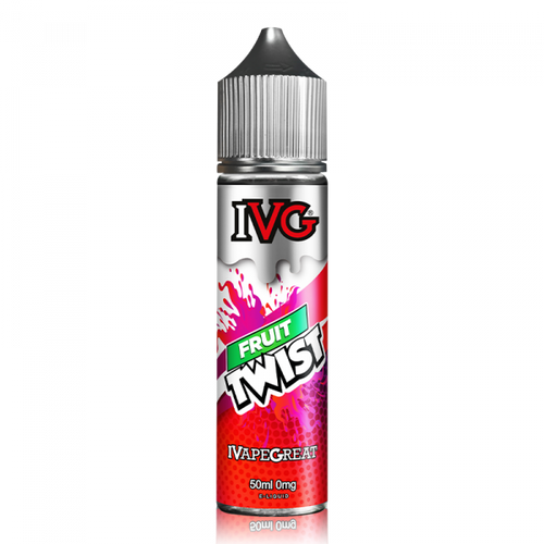 IVG Fruit Twist E-Liquid Shortfill, 50ml 70/30 vape liquid