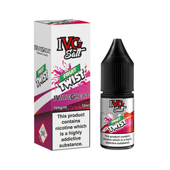 IVG Fruit Twist Nic Salts available in 10mg and 20mg 10ml bottles at ecigzoo.