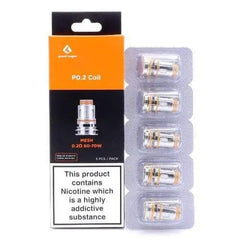 EcigZoo :Geek Vape P Mesh Coils, 0.2ohm / 5 Pack, Coils
