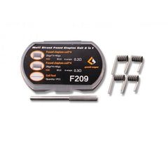 EcigZoo :Geek Vape Pre-Built Coils, Multi Strand Fused Clapton Coils (2 in 1), Coils - RDA