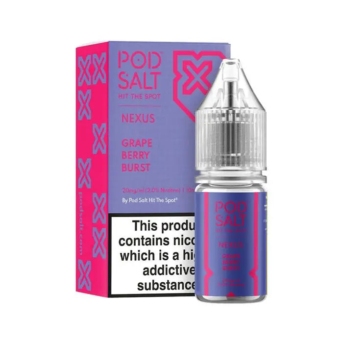 Grape Berry Burst by Pod Salt - E-liquid