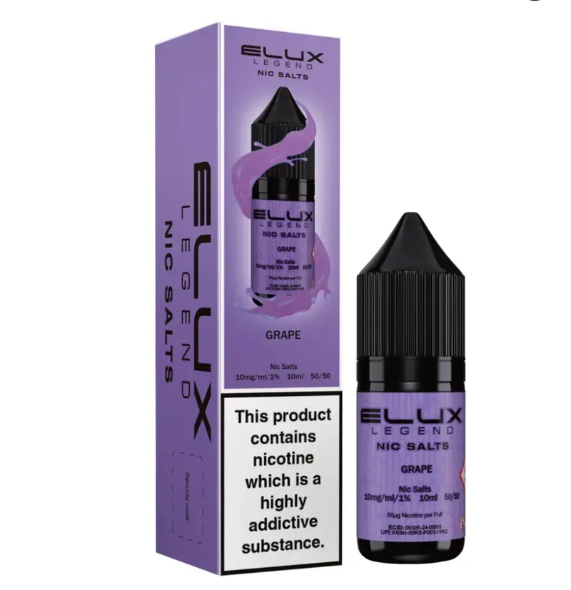 Grape by Elux Legend E-liquid - Nic-Salt ELUX