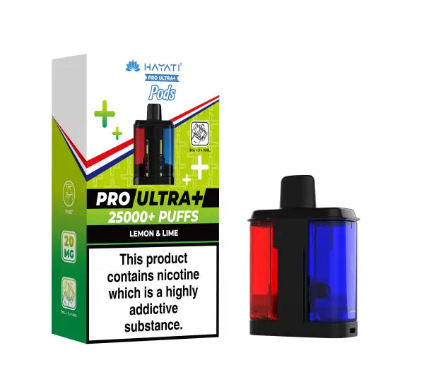 Hayati Pro Ultra Plus 25k Replacement Pods Prefilled Kits