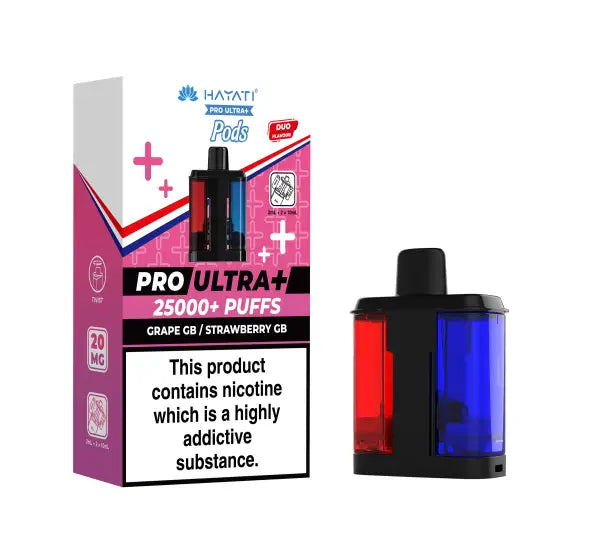 Hayati Pro Ultra Plus 25k Replacement Pods Prefilled Kits