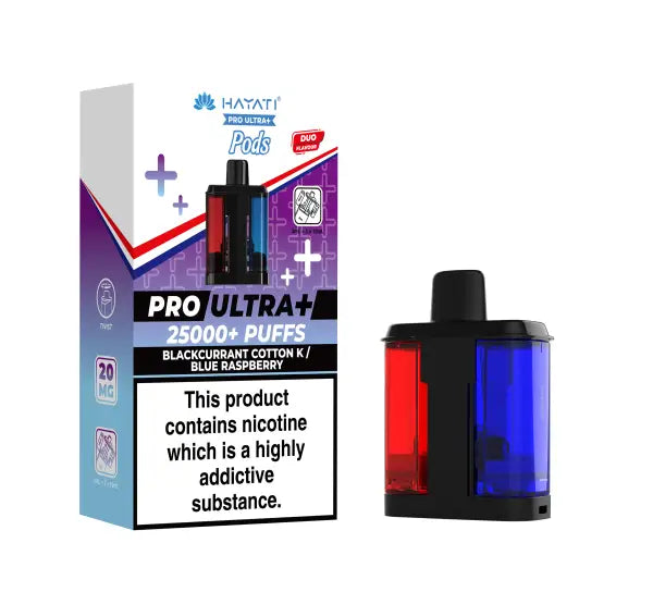 Hayati Pro Ultra Plus 25k Replacement Pods Prefilled Kits