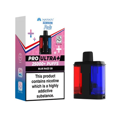 Hayati Pro Ultra Plus 25k Replacement Pods Prefilled Kits