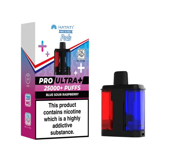 Hayati Pro Ultra Plus 25k Replacement Pods Prefilled Kits