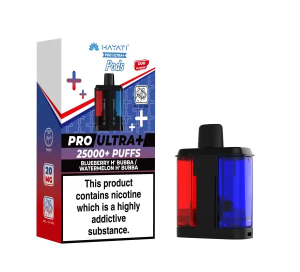 Hayati Pro Ultra Plus 25k Replacement Pods Prefilled Kits