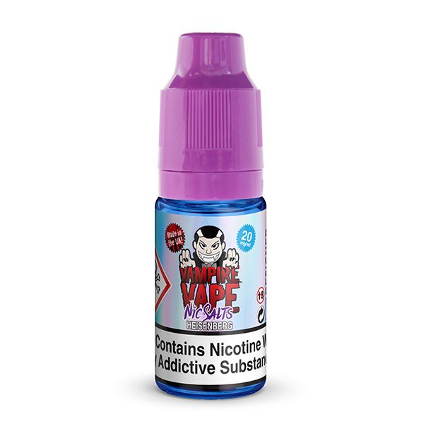 Heisenberg Nic Salt by Vampire Vape Nic Salt 