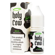 Holy Cow nic salts in 10mg or 20mg Melon Milkshake